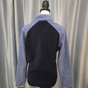 Columbia MEDIUM Two-Tone Blue Fleece Pullover